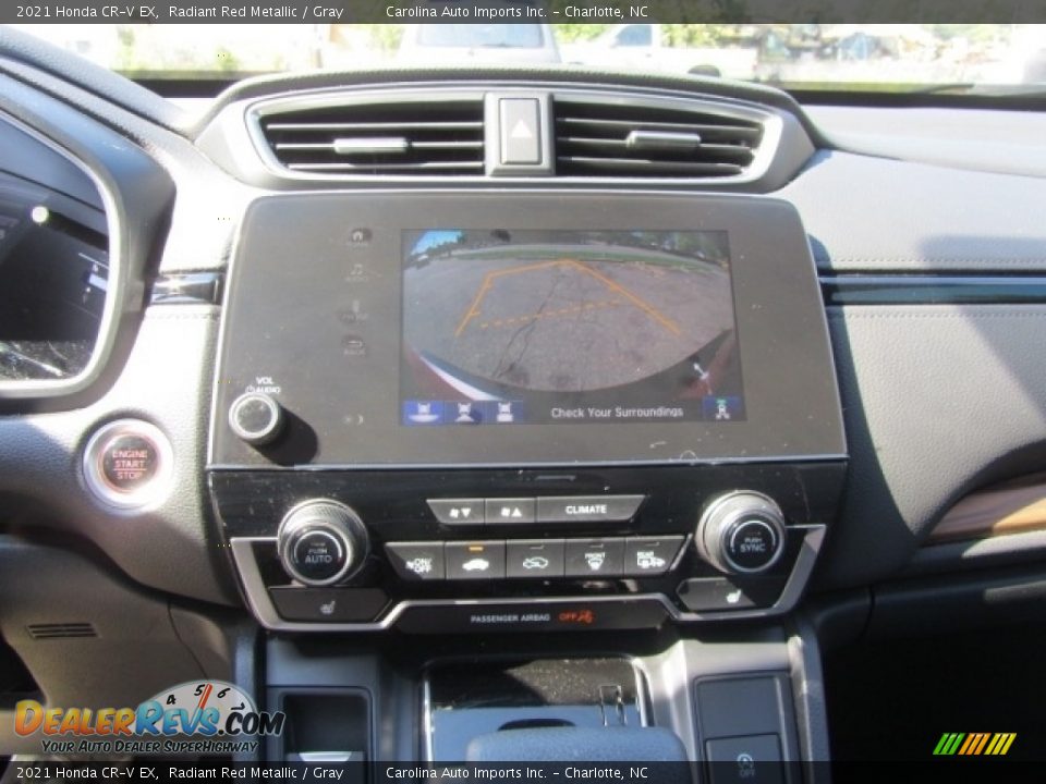 2021 Honda CR-V EX Radiant Red Metallic / Gray Photo #16