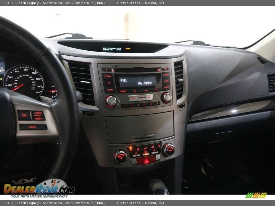 2013 Subaru Legacy 2.5i Premium Ice Silver Metallic / Black Photo #9