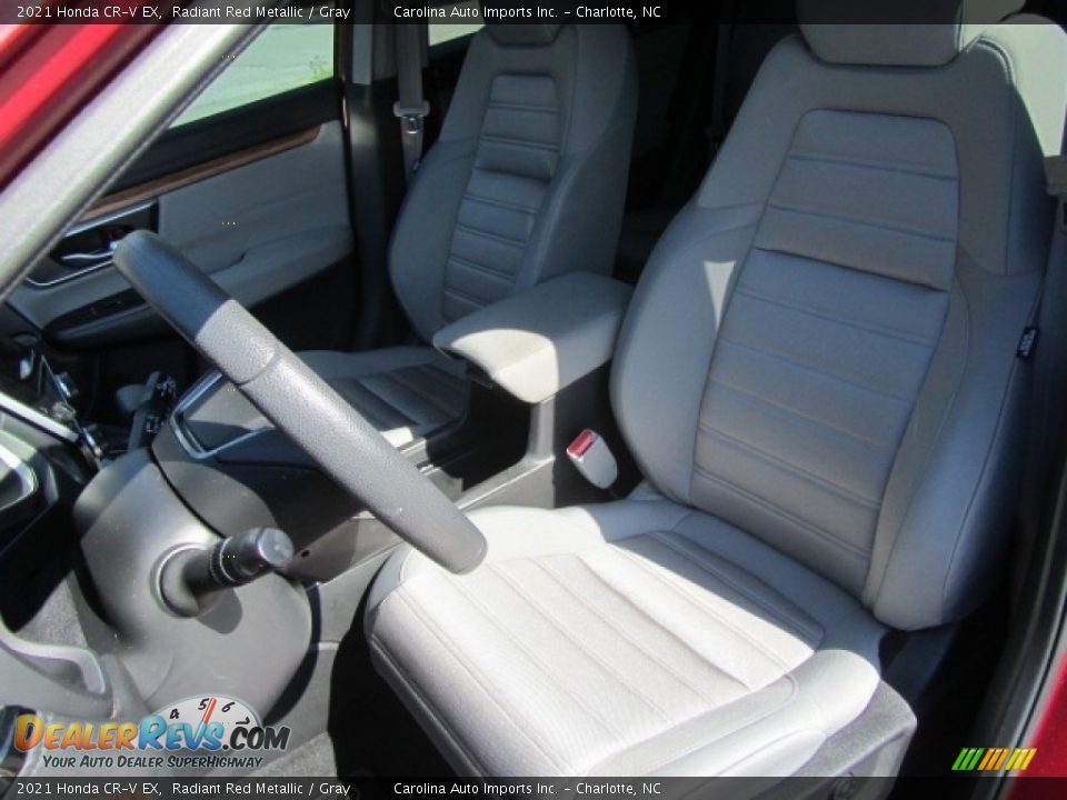 2021 Honda CR-V EX Radiant Red Metallic / Gray Photo #18