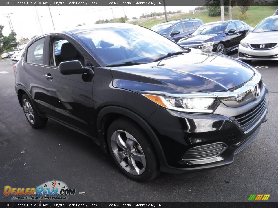 2019 Honda HR-V LX AWD Crystal Black Pearl / Black Photo #5