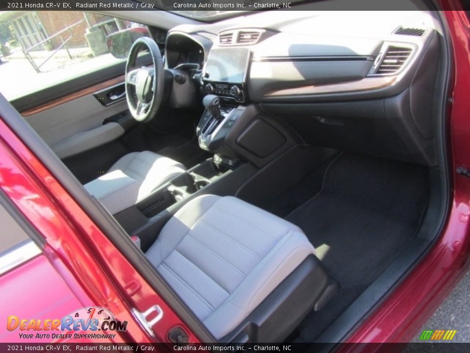 2021 Honda CR-V EX Radiant Red Metallic / Gray Photo #22