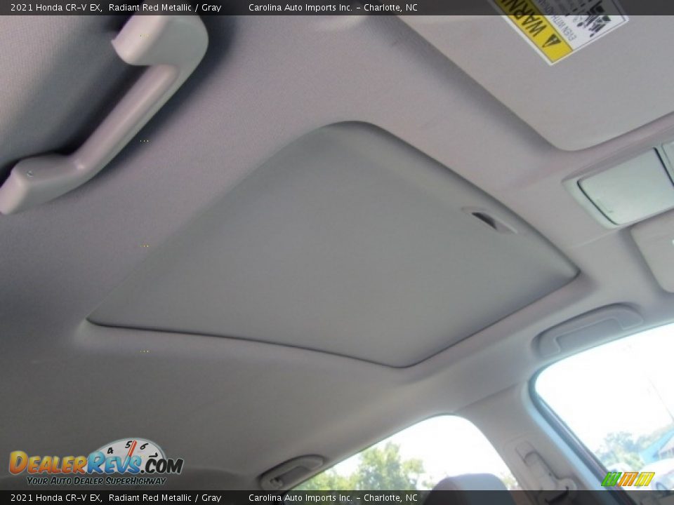 2021 Honda CR-V EX Radiant Red Metallic / Gray Photo #23