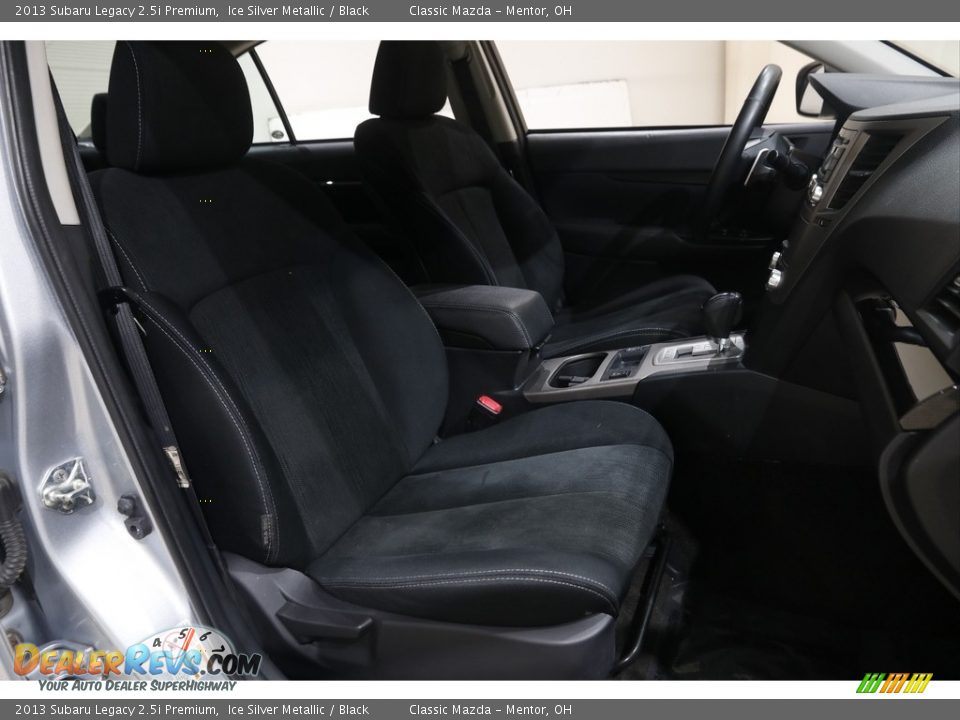 2013 Subaru Legacy 2.5i Premium Ice Silver Metallic / Black Photo #16
