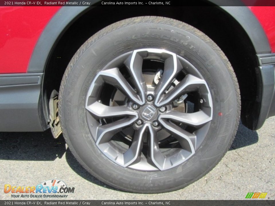 2021 Honda CR-V EX Radiant Red Metallic / Gray Photo #26