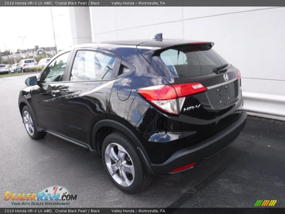 2019 Honda HR-V LX AWD Crystal Black Pearl / Black Photo #9