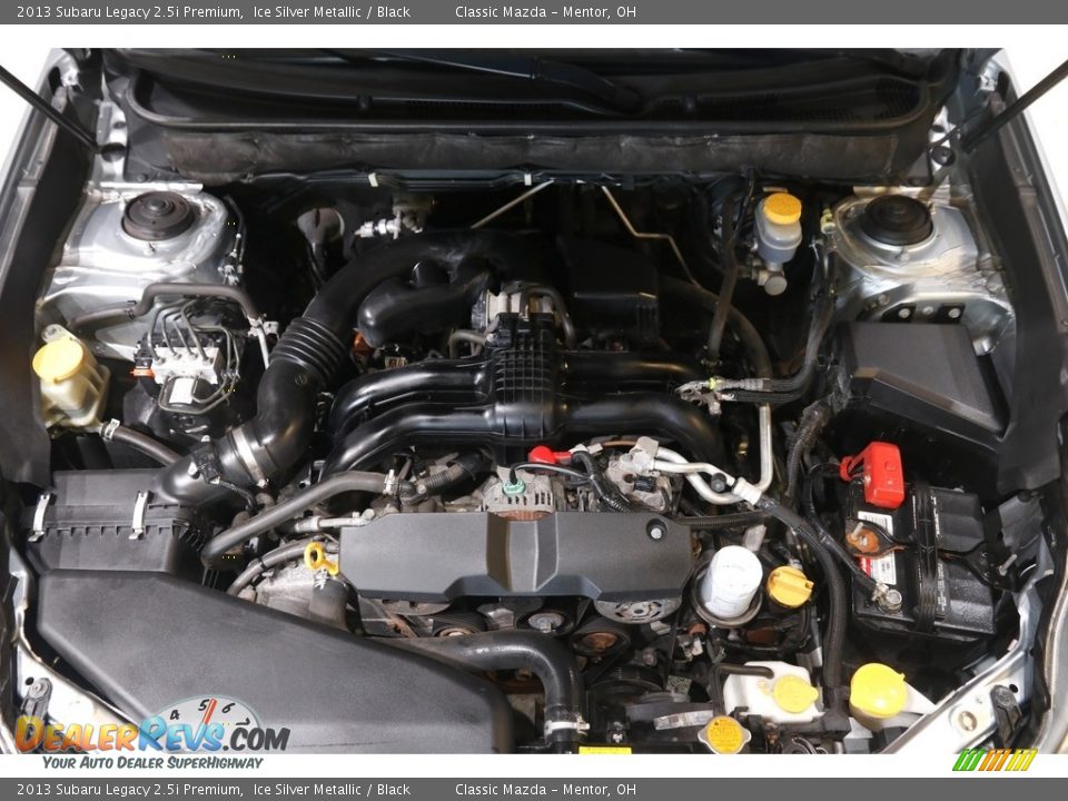 2013 Subaru Legacy 2.5i Premium Ice Silver Metallic / Black Photo #20