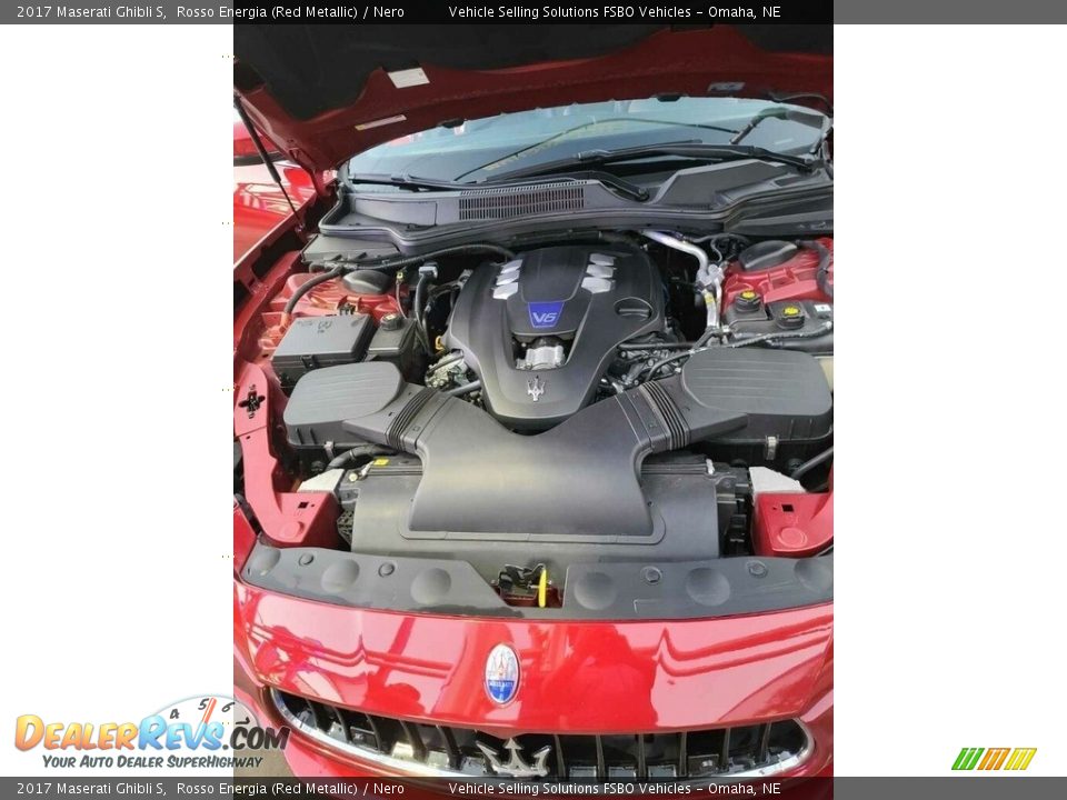 2017 Maserati Ghibli S 3.0 Liter Twin-Turbocharged DOHC 24-Valve VVT V6 Engine Photo #14