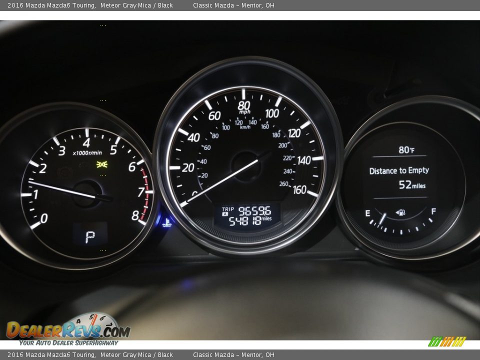 2016 Mazda Mazda6 Touring Gauges Photo #8