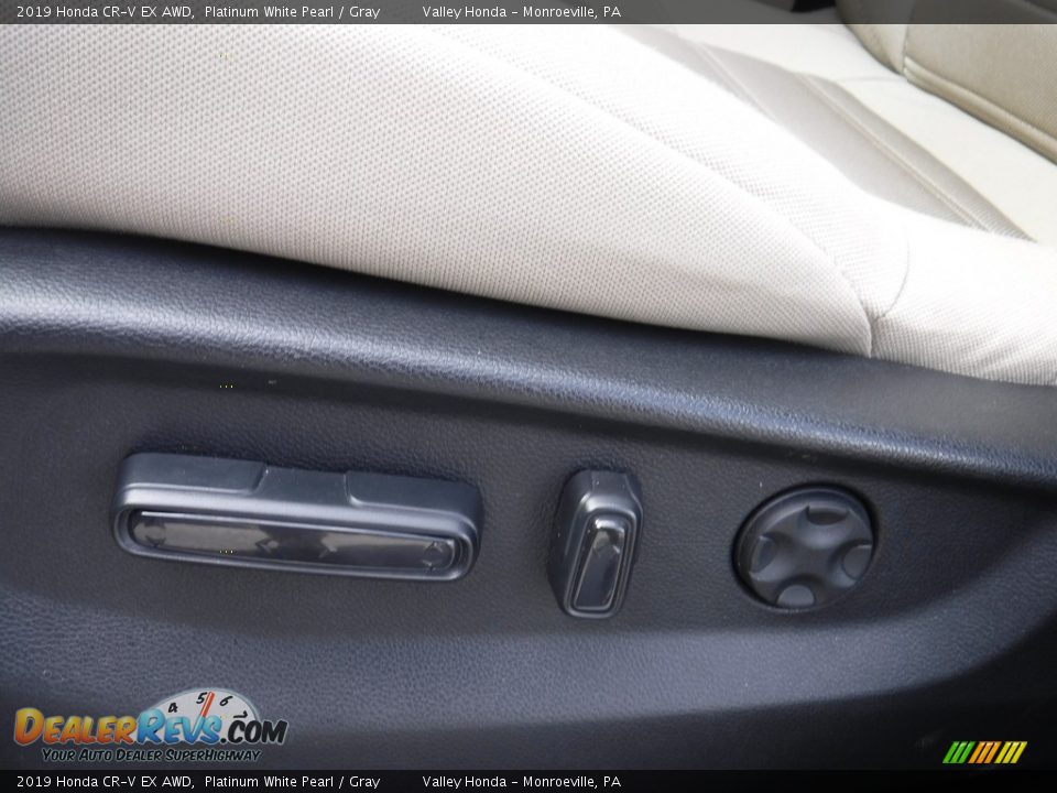 2019 Honda CR-V EX AWD Platinum White Pearl / Gray Photo #15