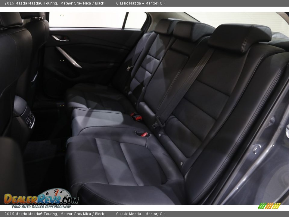 2016 Mazda Mazda6 Touring Meteor Gray Mica / Black Photo #18