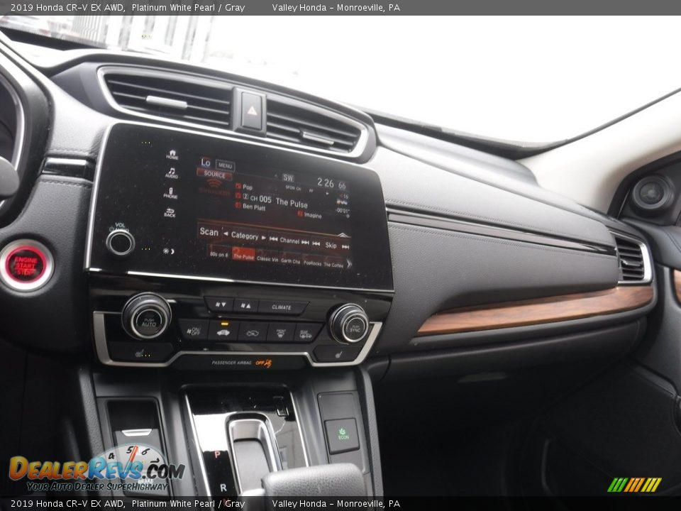 2019 Honda CR-V EX AWD Platinum White Pearl / Gray Photo #18