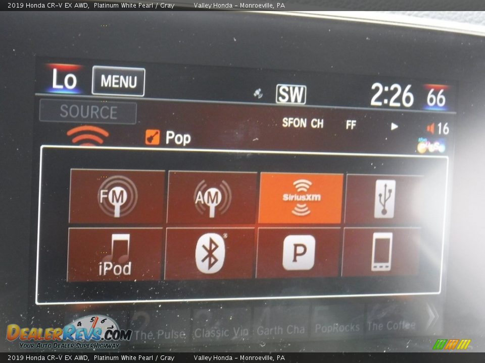 2019 Honda CR-V EX AWD Platinum White Pearl / Gray Photo #21