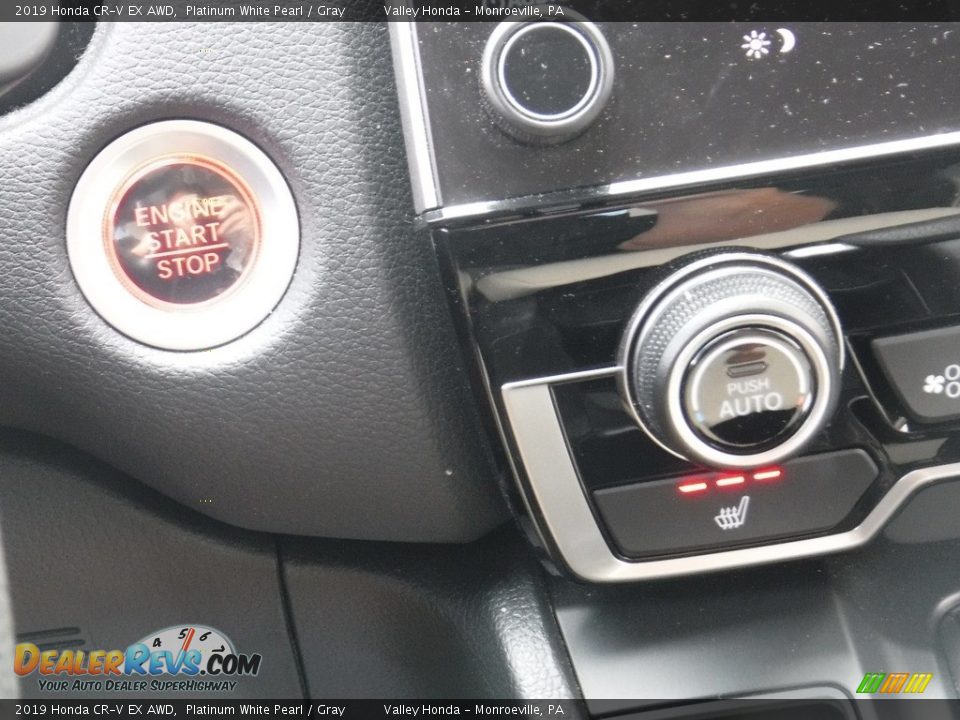 2019 Honda CR-V EX AWD Platinum White Pearl / Gray Photo #22