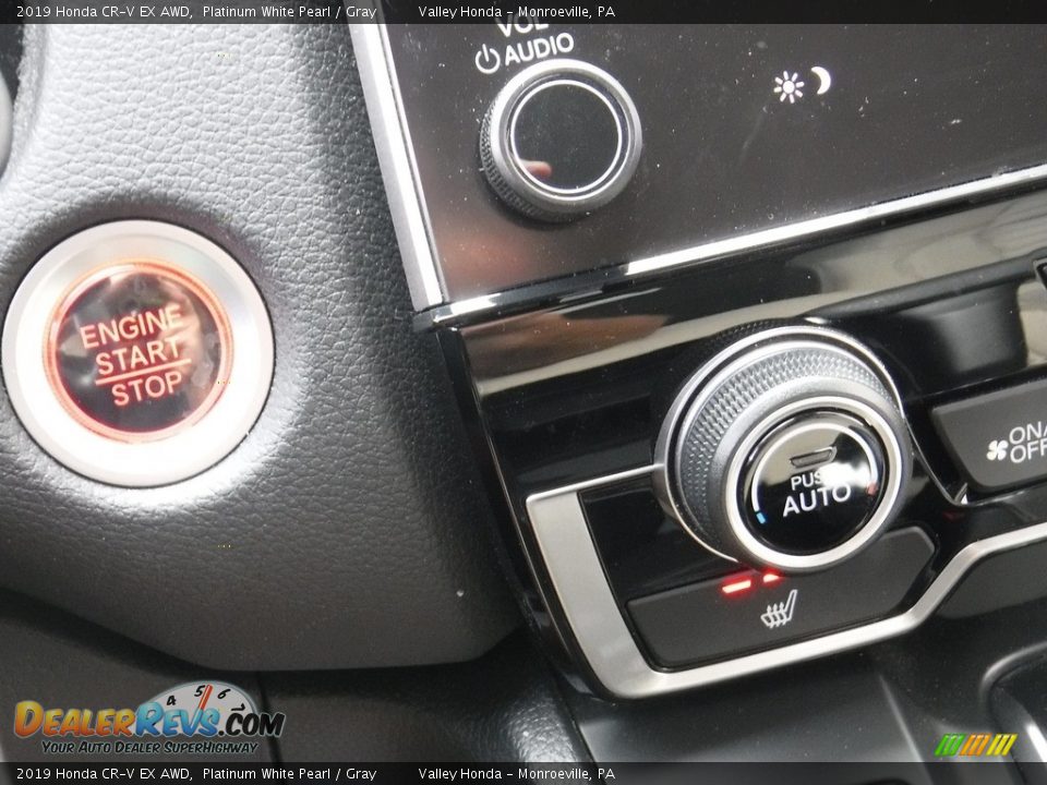2019 Honda CR-V EX AWD Platinum White Pearl / Gray Photo #24