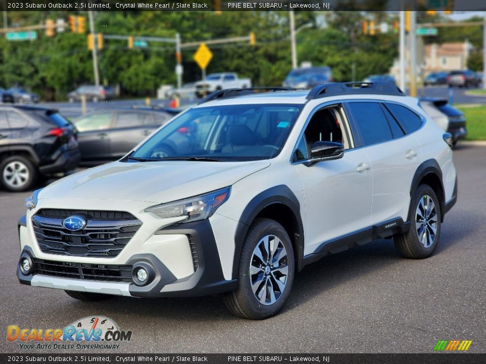 2023 Subaru Outback 2.5i Limited Crystal White Pearl / Slate Black Photo #1