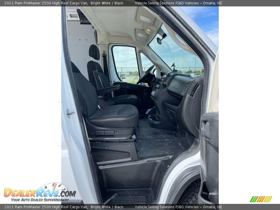 2021 Ram ProMaster 2500 High Roof Cargo Van Bright White / Black Photo #6