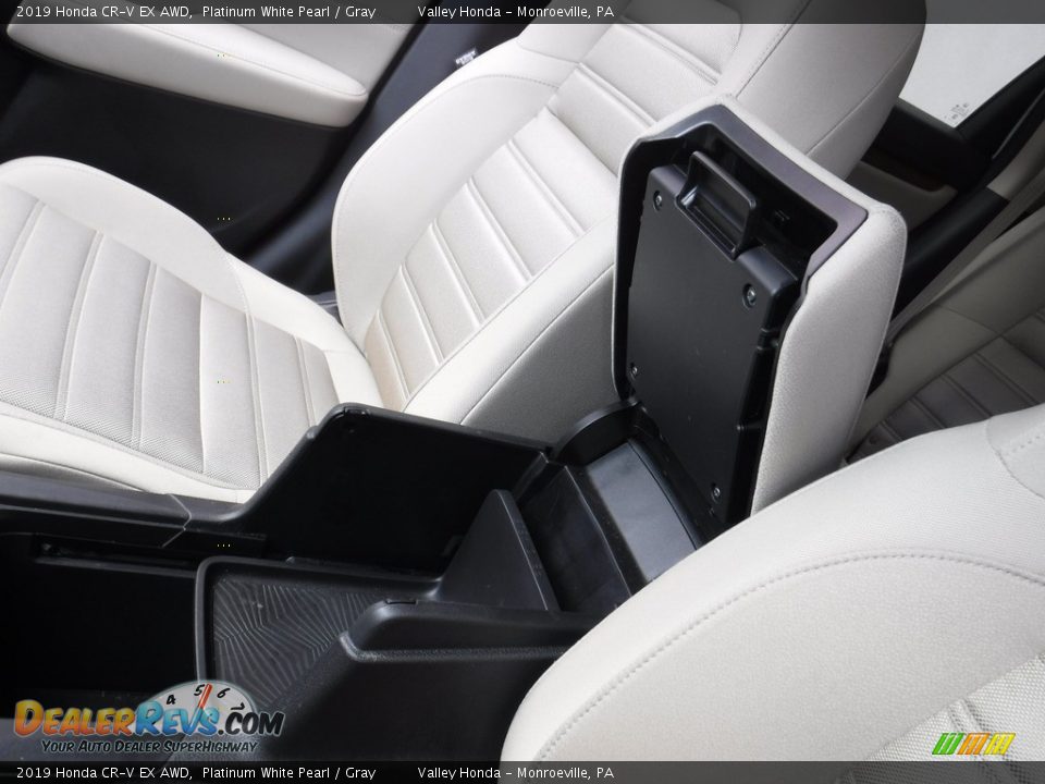 2019 Honda CR-V EX AWD Platinum White Pearl / Gray Photo #30
