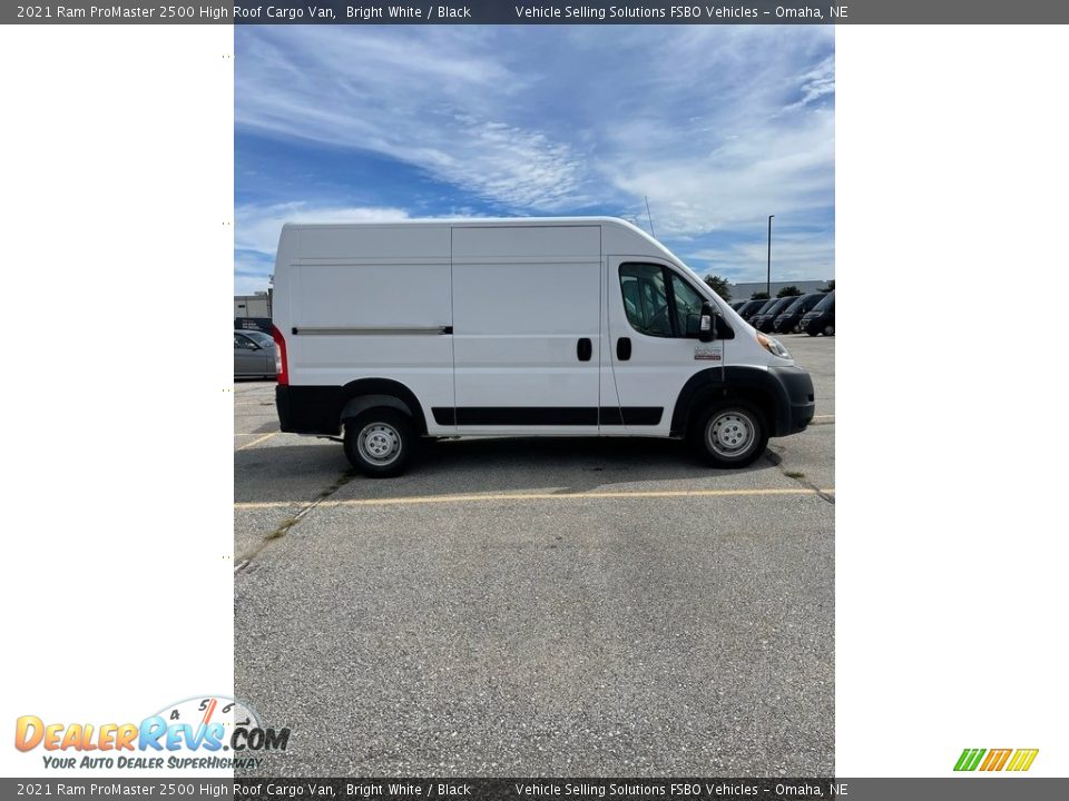 2021 Ram ProMaster 2500 High Roof Cargo Van Bright White / Black Photo #1