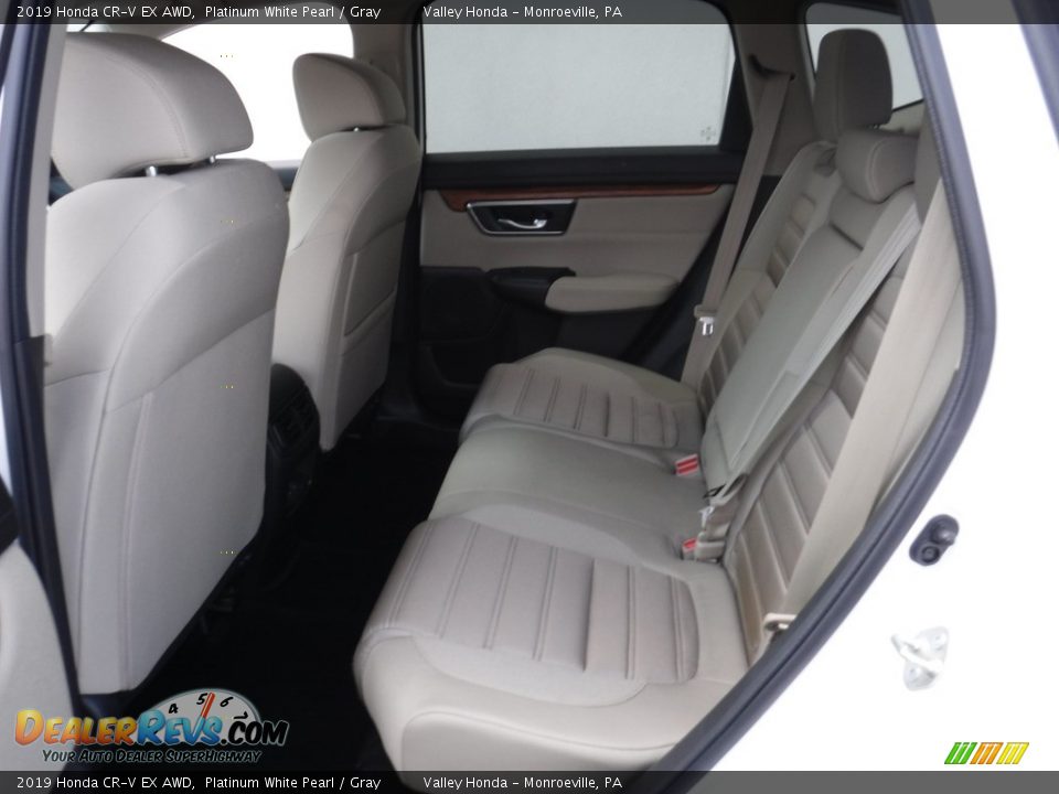 2019 Honda CR-V EX AWD Platinum White Pearl / Gray Photo #32
