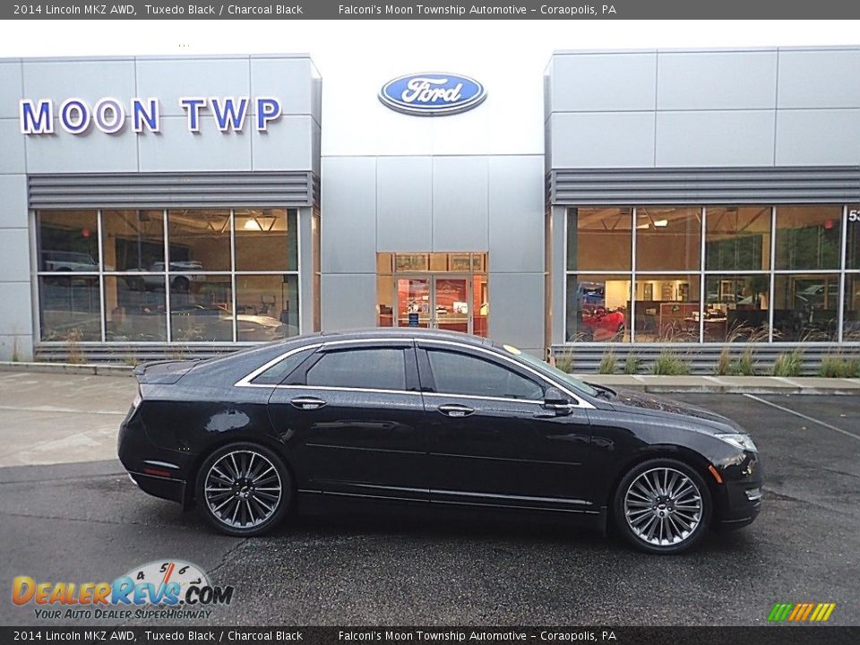 2014 Lincoln MKZ AWD Tuxedo Black / Charcoal Black Photo #1