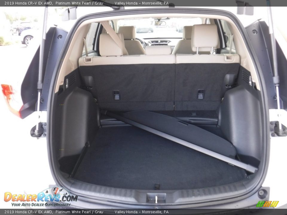 2019 Honda CR-V EX AWD Platinum White Pearl / Gray Photo #33