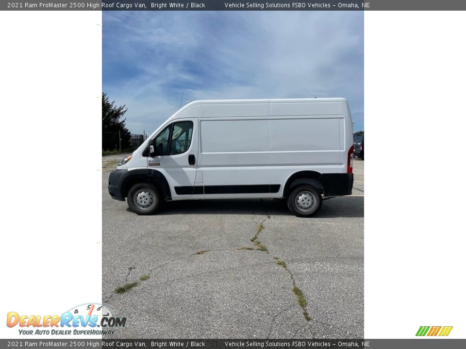 2021 Ram ProMaster 2500 High Roof Cargo Van Bright White / Black Photo #7