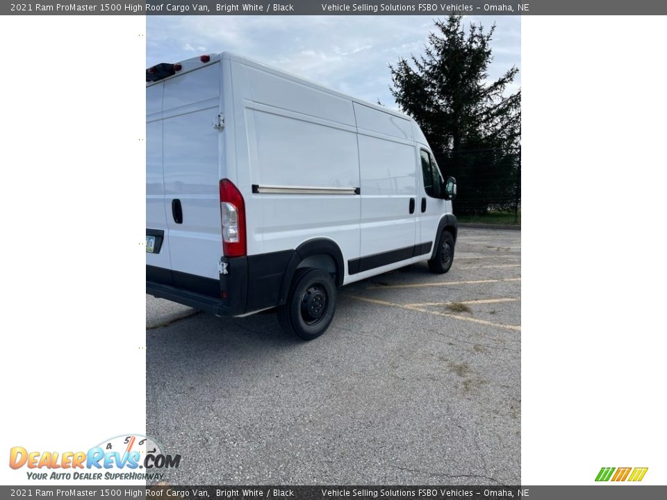 2021 Ram ProMaster 1500 High Roof Cargo Van Bright White / Black Photo #1