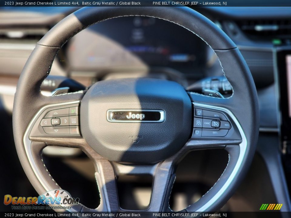 2023 Jeep Grand Cherokee L Limited 4x4 Baltic Gray Metallic / Global Black Photo #13