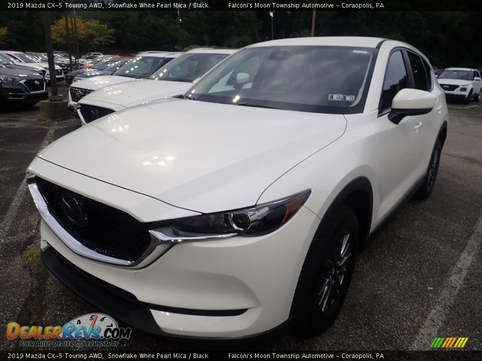 2019 Mazda CX-5 Touring AWD Snowflake White Pearl Mica / Black Photo #1