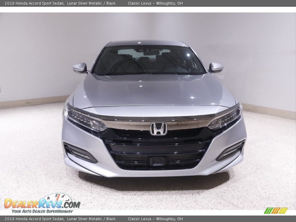 2019 Honda Accord Sport Sedan Lunar Silver Metallic / Black Photo #2
