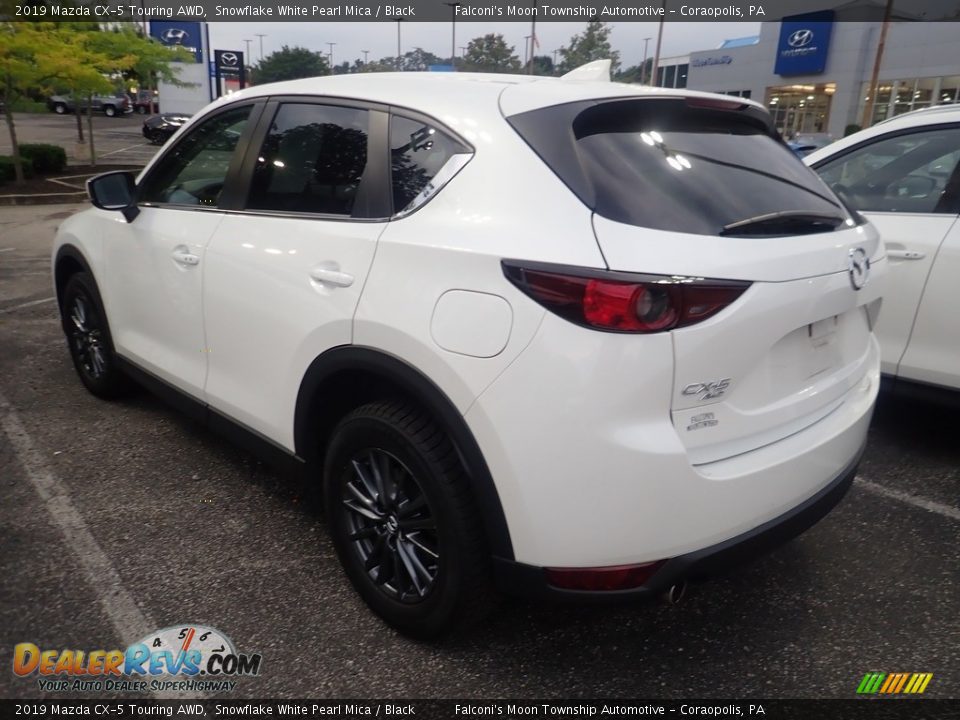 2019 Mazda CX-5 Touring AWD Snowflake White Pearl Mica / Black Photo #2