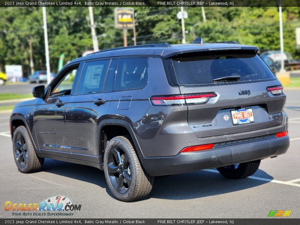2023 Jeep Grand Cherokee L Limited 4x4 Baltic Gray Metallic / Global Black Photo #6