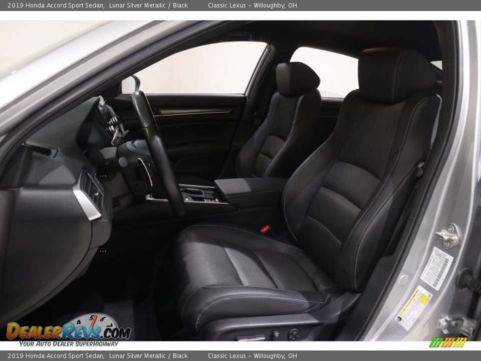 2019 Honda Accord Sport Sedan Lunar Silver Metallic / Black Photo #5