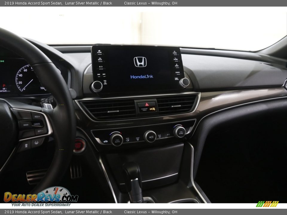 2019 Honda Accord Sport Sedan Lunar Silver Metallic / Black Photo #9