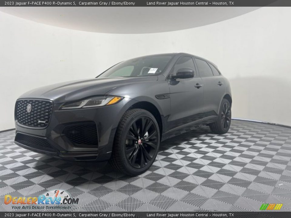 2023 Jaguar F-PACE P400 R-Dynamic S Carpathian Gray / Ebony/Ebony Photo #1