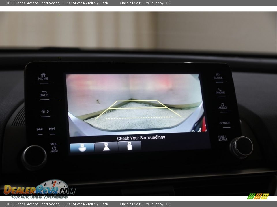 2019 Honda Accord Sport Sedan Lunar Silver Metallic / Black Photo #12