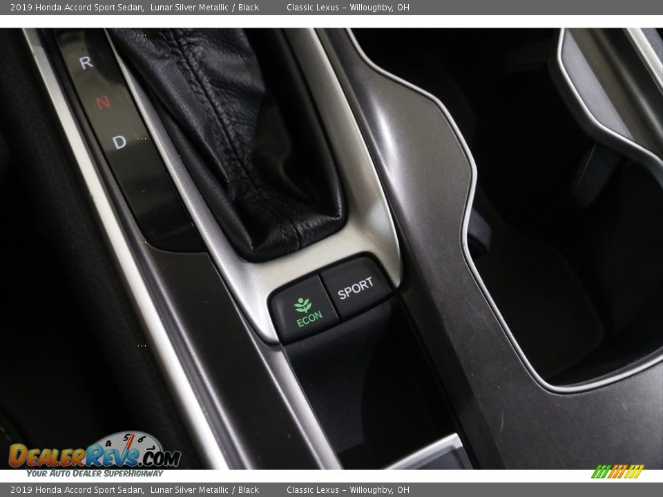 2019 Honda Accord Sport Sedan Lunar Silver Metallic / Black Photo #14