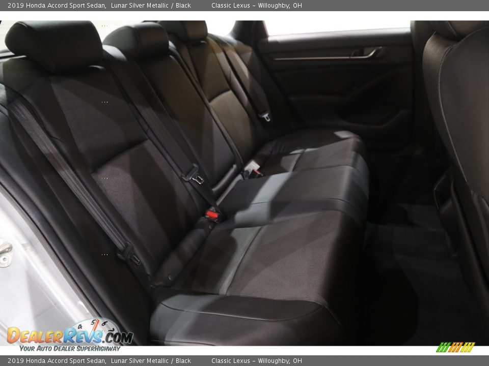 2019 Honda Accord Sport Sedan Lunar Silver Metallic / Black Photo #17