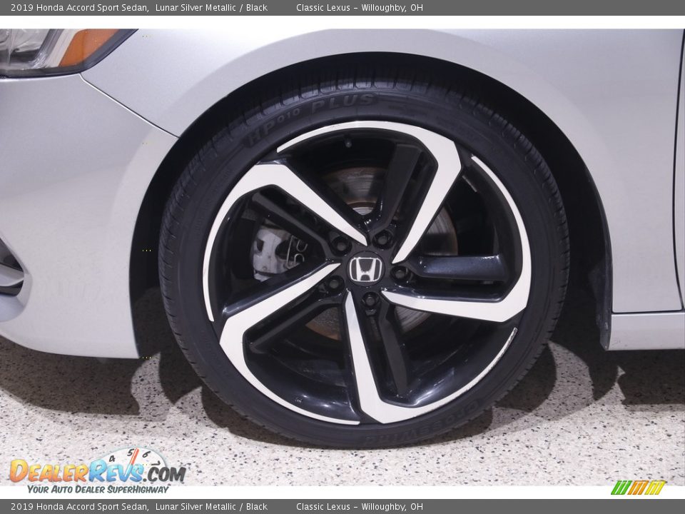 2019 Honda Accord Sport Sedan Lunar Silver Metallic / Black Photo #21