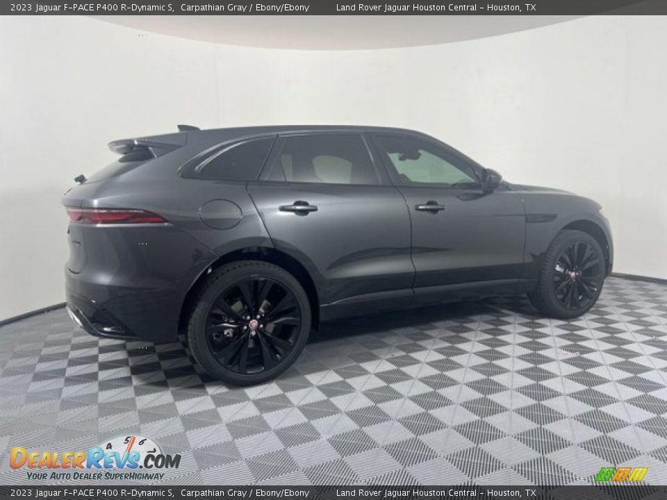 2023 Jaguar F-PACE P400 R-Dynamic S Carpathian Gray / Ebony/Ebony Photo #22