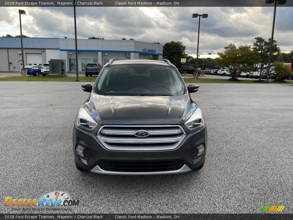 2018 Ford Escape Titanium Magnetic / Charcoal Black Photo #2