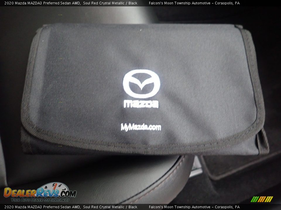 2020 Mazda MAZDA3 Preferred Sedan AWD Soul Red Crystal Metallic / Black Photo #13