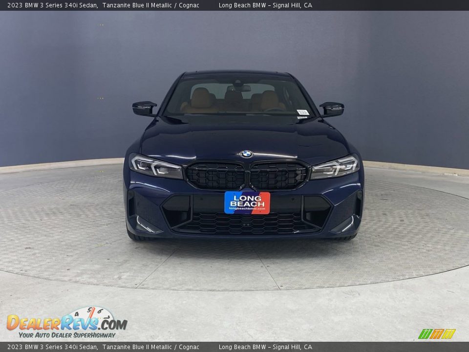 2023 BMW 3 Series 340i Sedan Tanzanite Blue II Metallic / Cognac Photo #2