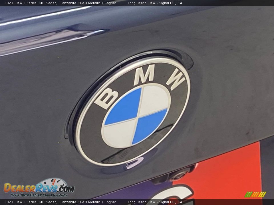 2023 BMW 3 Series 340i Sedan Tanzanite Blue II Metallic / Cognac Photo #7