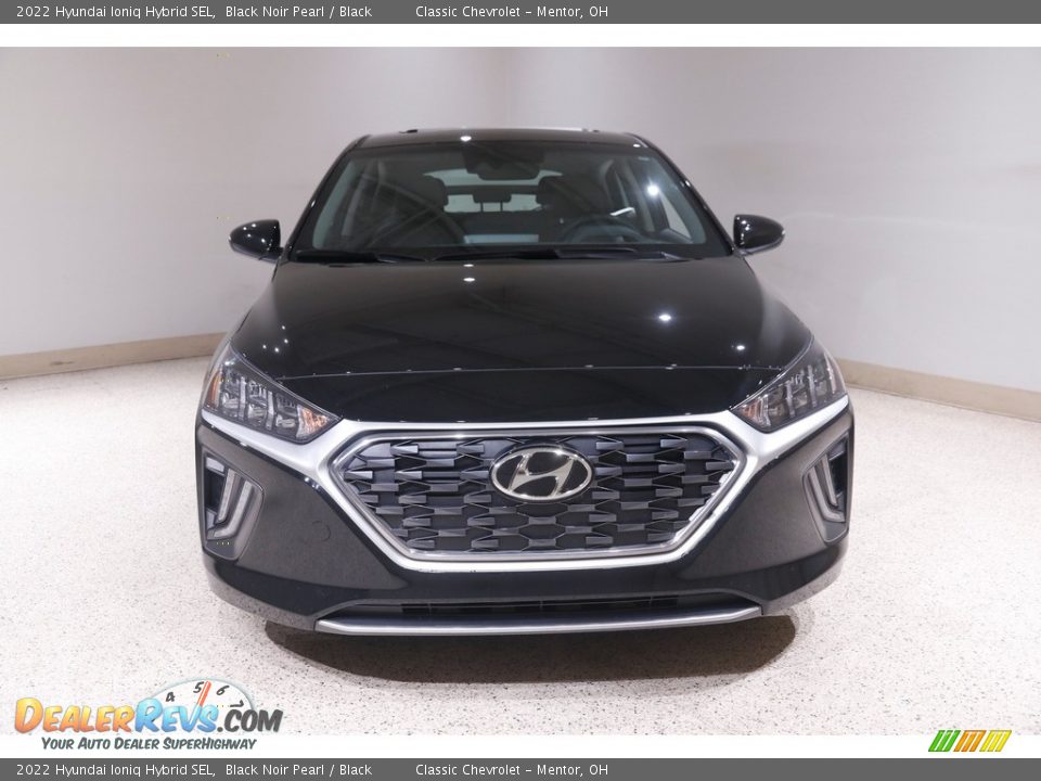 2022 Hyundai Ioniq Hybrid SEL Black Noir Pearl / Black Photo #2