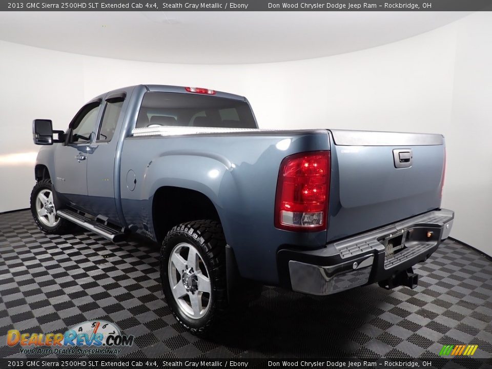 2013 GMC Sierra 2500HD SLT Extended Cab 4x4 Stealth Gray Metallic / Ebony Photo #5