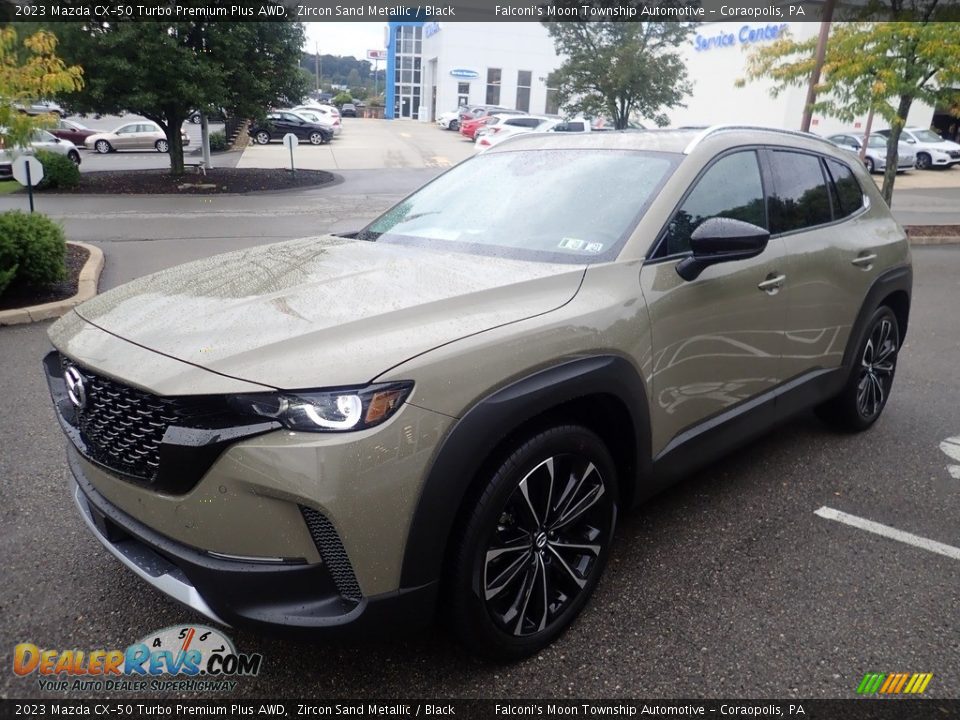 Front 3/4 View of 2023 Mazda CX-50 Turbo Premium Plus AWD Photo #7