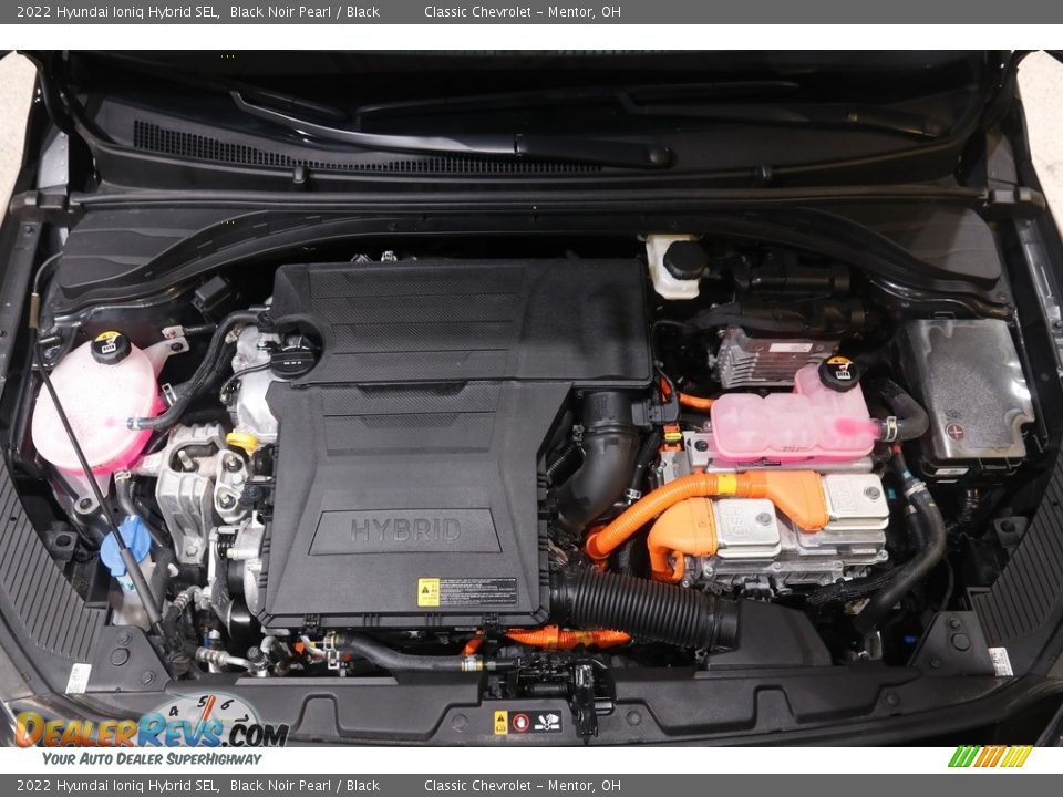 2022 Hyundai Ioniq Hybrid SEL 1.6 Liter DOHC 16-Valve D-CVVT 4 Cylinder Gasoline/Electric Hybrid Engine Photo #19