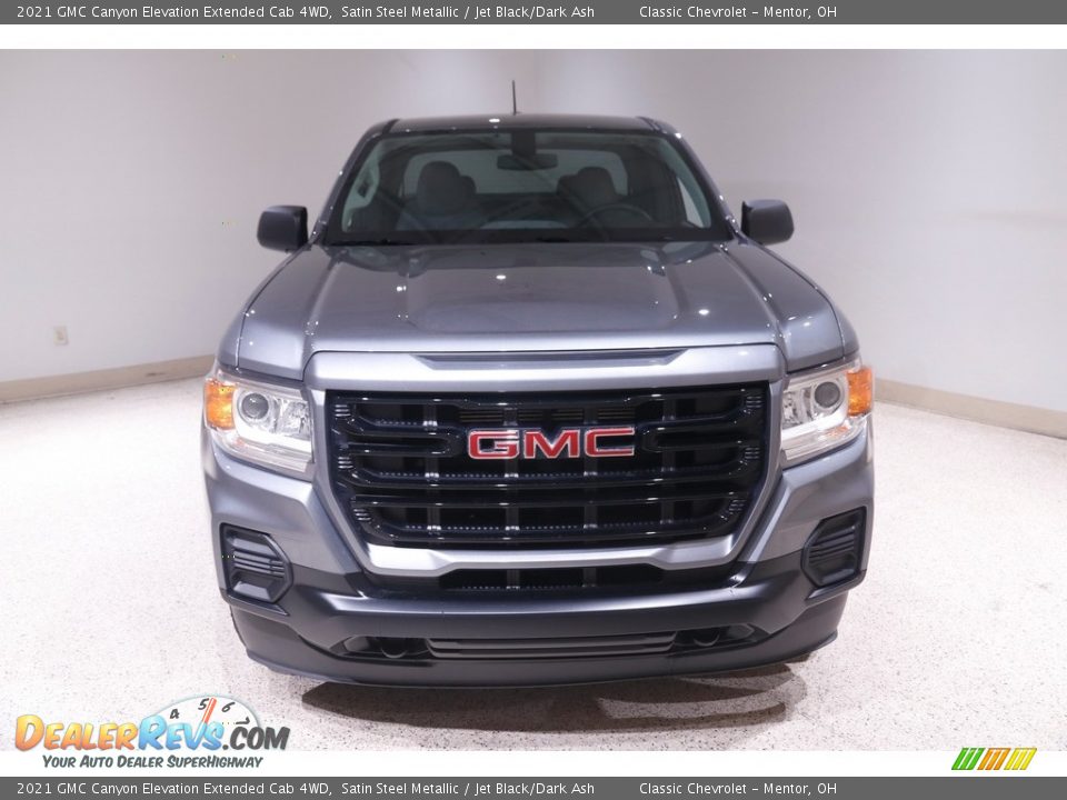 2021 GMC Canyon Elevation Extended Cab 4WD Satin Steel Metallic / Jet Black/Dark Ash Photo #2