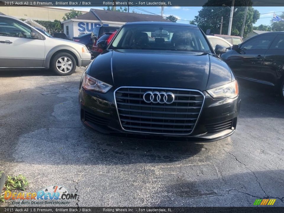 2015 Audi A3 1.8 Premium Brilliant Black / Black Photo #3